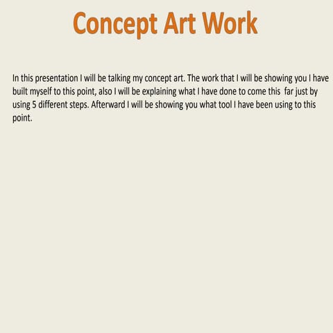 Concept art work sword