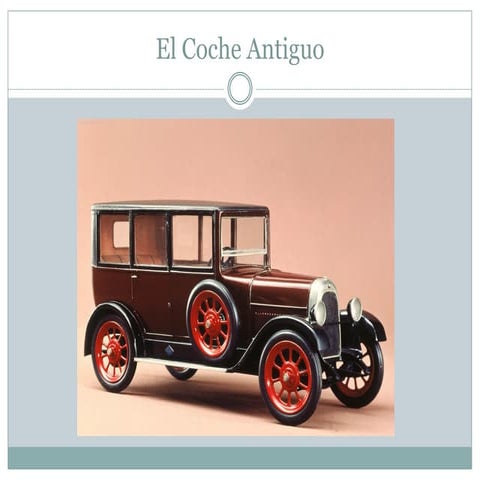 Coche antiguo