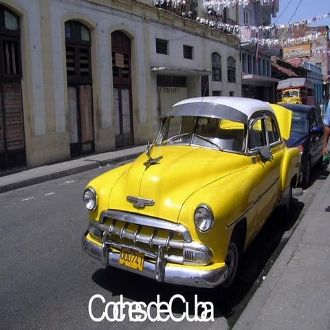 Coches de Cuba 