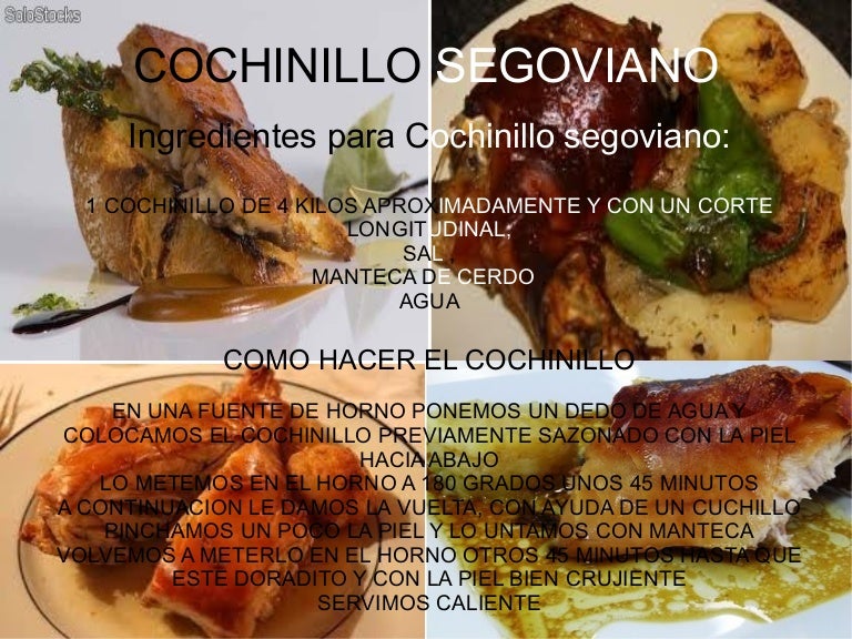 Cochinillo segoviano