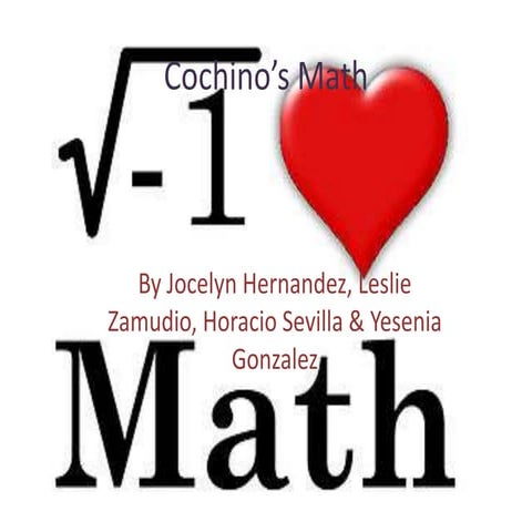 Cochino’s math