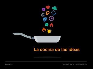 "La Cocina de las Ideas", conferencia sobre creatividad dada el 10 de septiem...