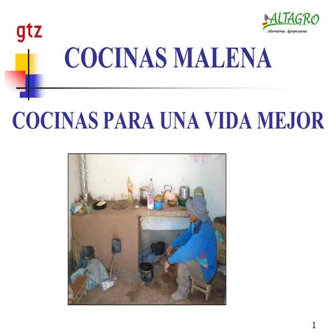 Cocinas MALENA Altiplano Bolivia
