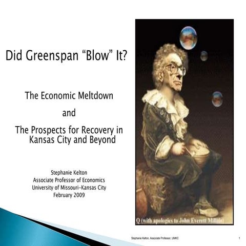 Did Greenspan "Blow" It?