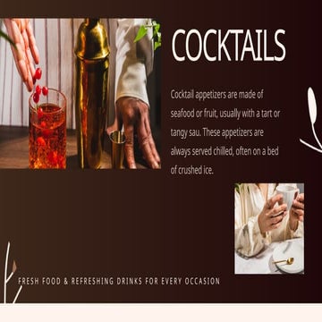 Cocktail | PPTX