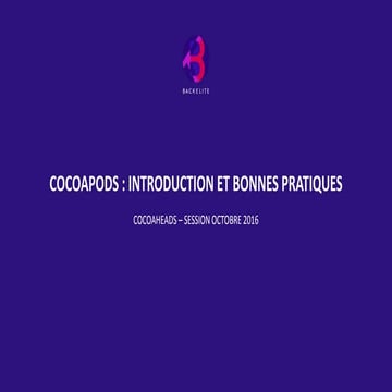 CocoaPods par David Yang
