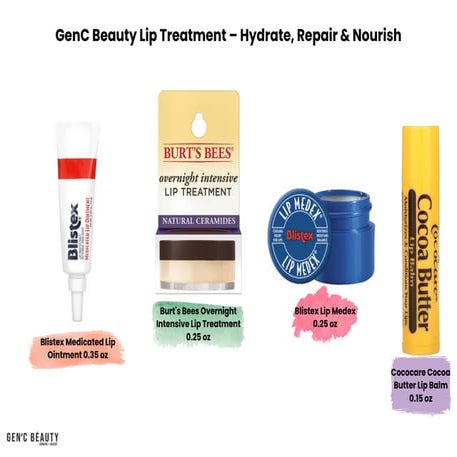 GenC Beauty Lip Treatment – Hydrate, Repair & Nourish