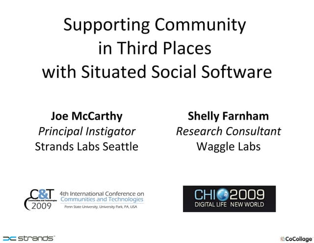 CoCollage UW iSchool 20090515