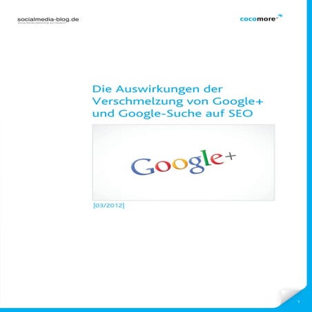 Die Auswirkungen der Verschmelzung von Google+ und der Google-Suche auf SEO