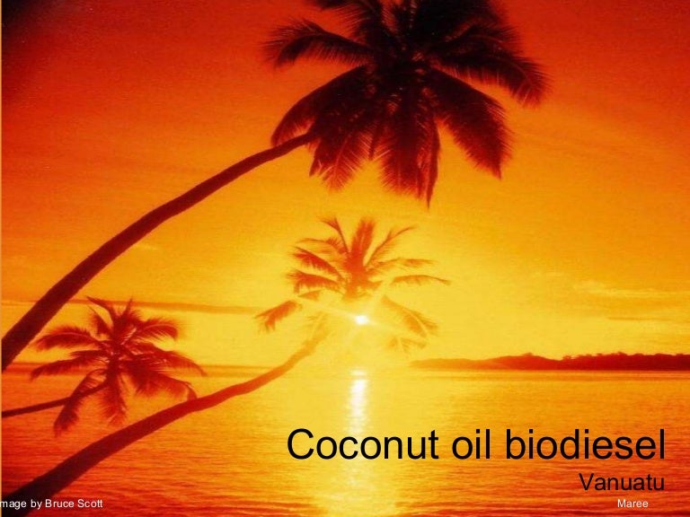 Coconut Oil Biodiesel