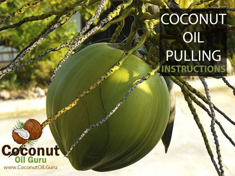 Coconut Oil Pulling Instructions