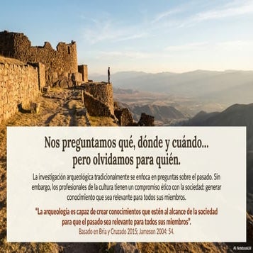 Nivín: Cocreation_Community_Archaeology in Casma