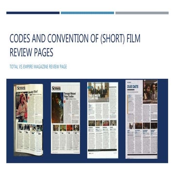 codes and conventions of music magazines | PPTX