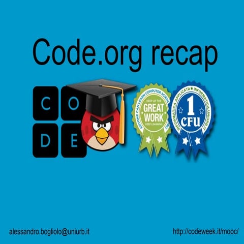 Code.org recap | PPT
