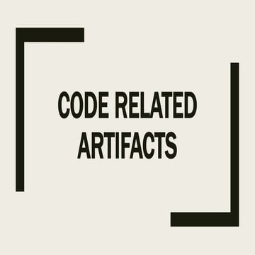 CODE-RELATED-ARTIFACTS-CPAR.powerpoint.arts