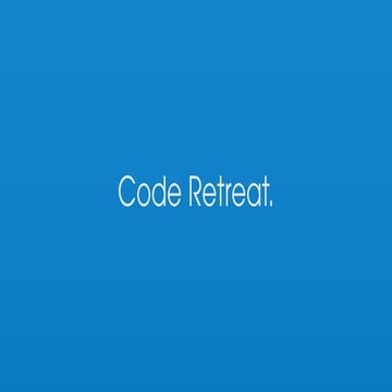 Code Retreat