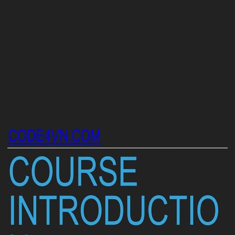 Code4vn course intro linux day1