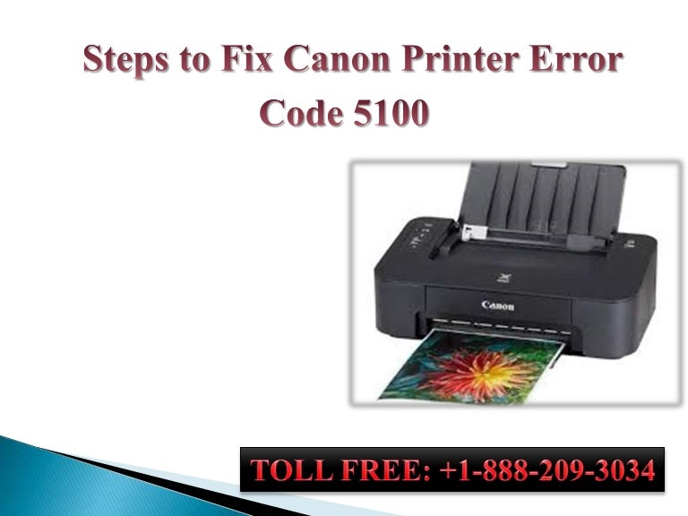 printer code 5100