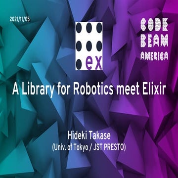 Rclex: A Library for Robotics meet Elixir