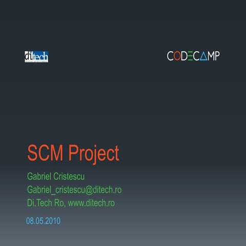 Code campiasi scm-project-gabriel-cristescu-ditech