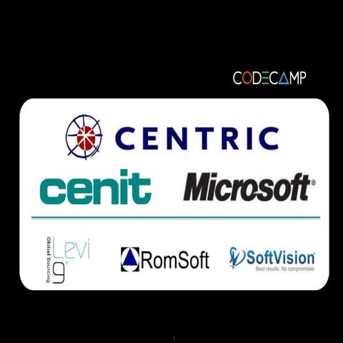 CodeCamp Iasi 10 march 2012 - Cenit-Process-driven-PLM