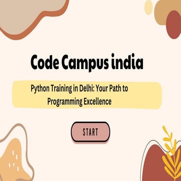 Python Training in Delhi: Your Path to Programming Excellence | PPT