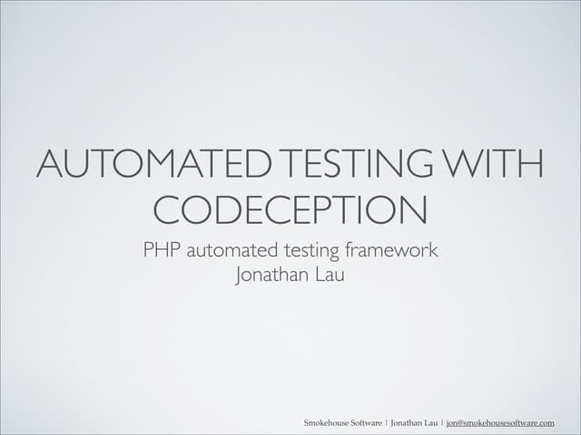 Codeception