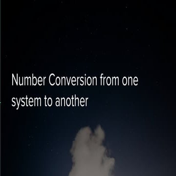 Digital Code conversion from one system to another.