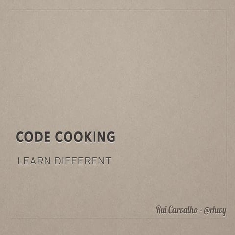 Code Cooking 