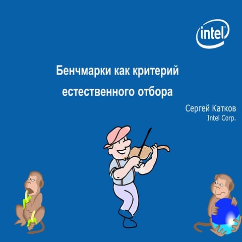 CodeFest 2012. Катков С. — Бенчмарки как критерий естественного отбора
