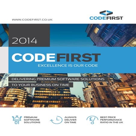 CodeFirst Software Development Services Brochure 2014