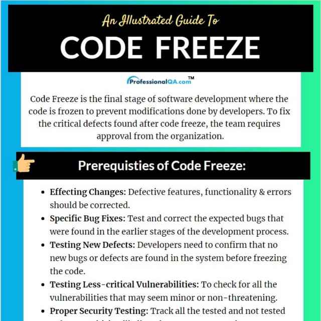 Code Freeze A Complete Guide! PDF