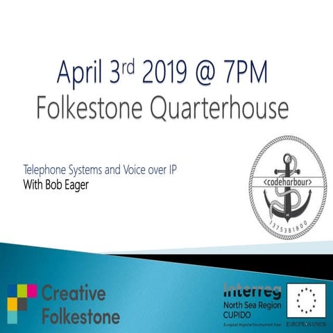 Telephone Systems and Voice over IP by Bob Eager (codeHarbour April 2019)