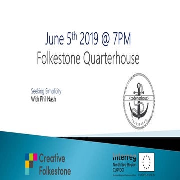 Seeking Simplicity by Phil Nash (codeHarbour June 2019)