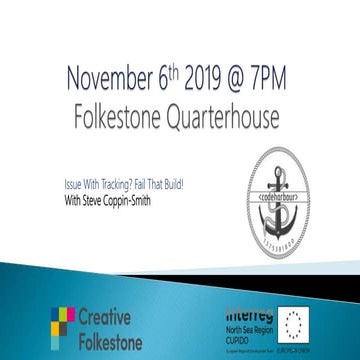 Issue with tracking? Fail that build! by Steve Coppin-Smith (codeHarbour Nove...