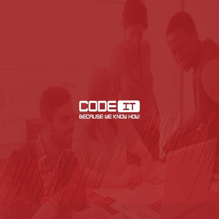 CodeIT company presentation