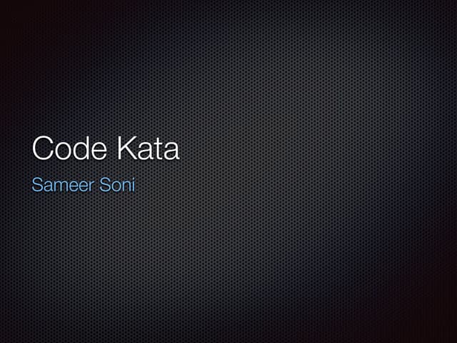 Let's Code