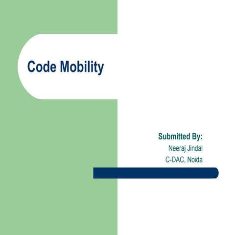 Code mobility