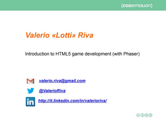 Introduction to HTML5 game development (with Phaser)