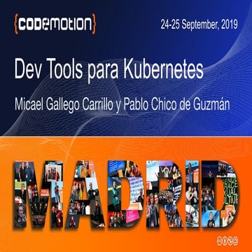 Dev Tools para Kubernetes - Codemotion 2019