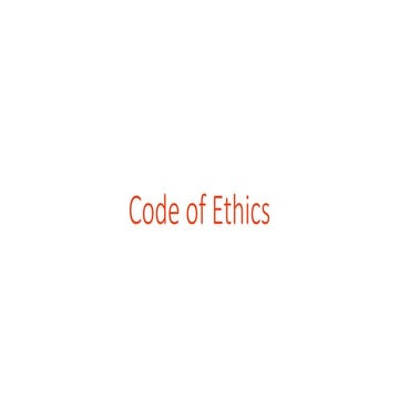Social Work Nasw Code Of Ethics Values Pptx