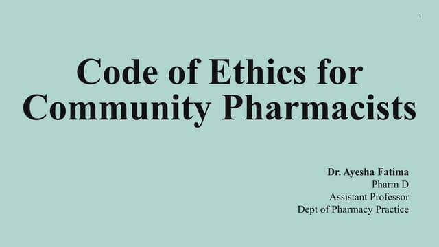 Code of Ethics for Community Pharmacists.pptx