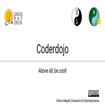 Coderdojo | PPTX | Technology & Computing