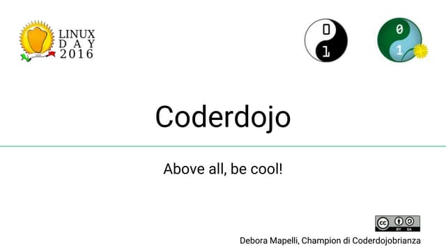 Coderdojo | PPTX | Technology & Computing