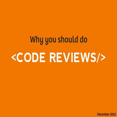 Why you should integrate peer code reviews in your software company