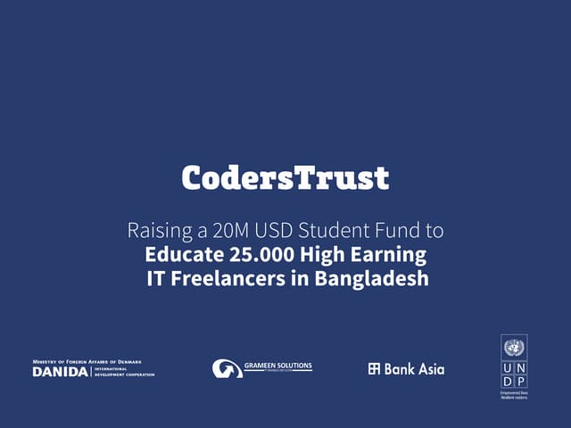 CodersTrust Bangladesh Student Fund...