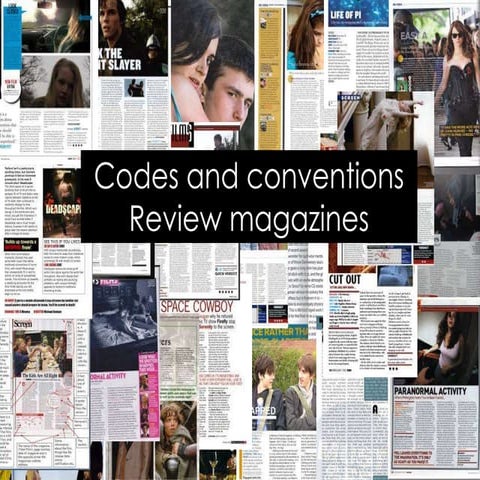Magazine Review Analysis | PPTX