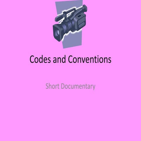 Codes and conventions | PPT