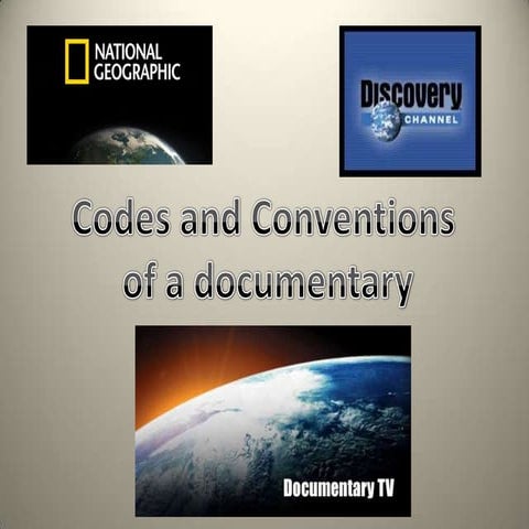 Features of a documentary | PPTX