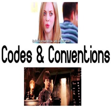 Codes and conventions